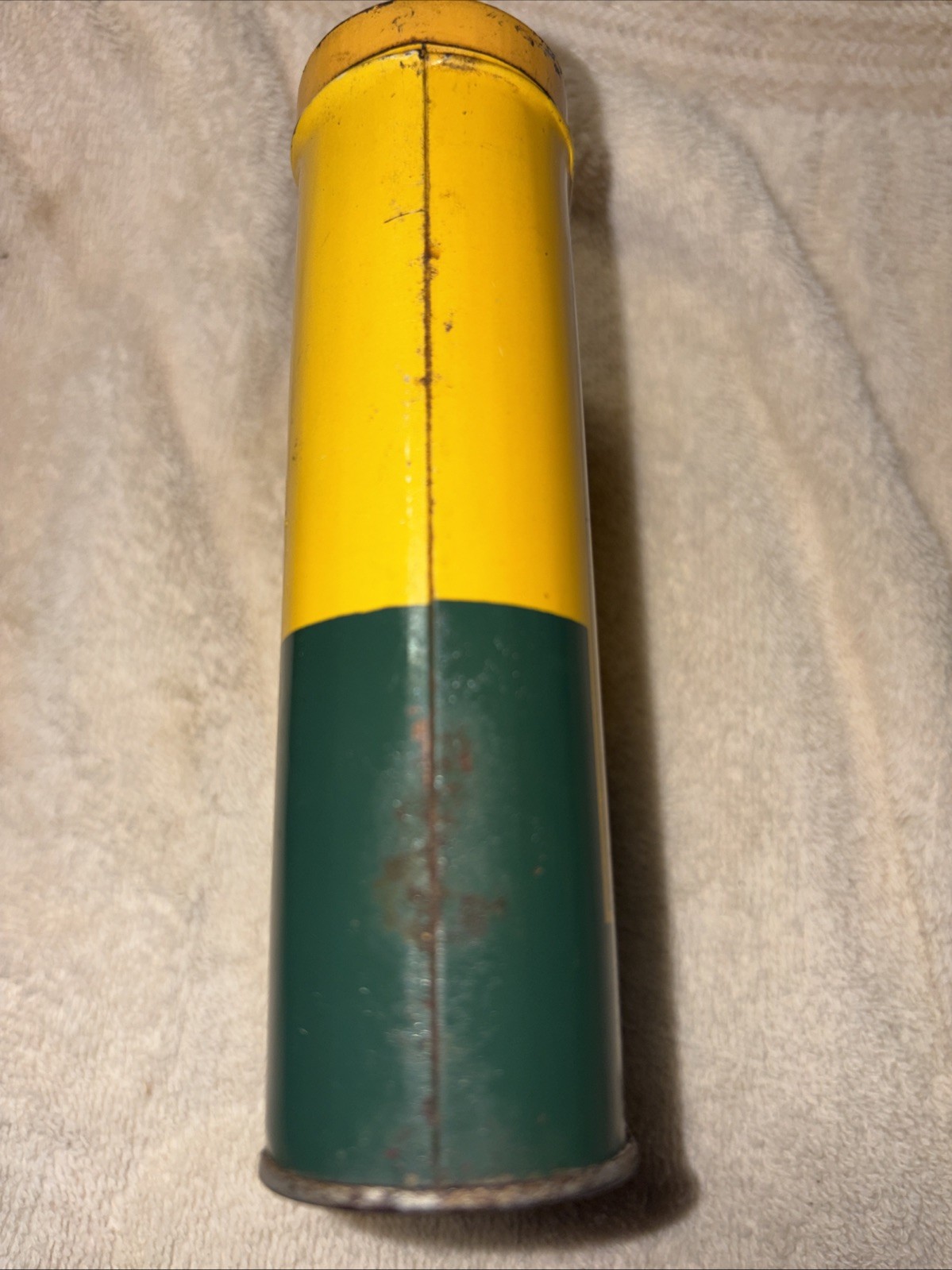 Vintage Car Care Chemical Wax Treated Dusting Cloth & Tin