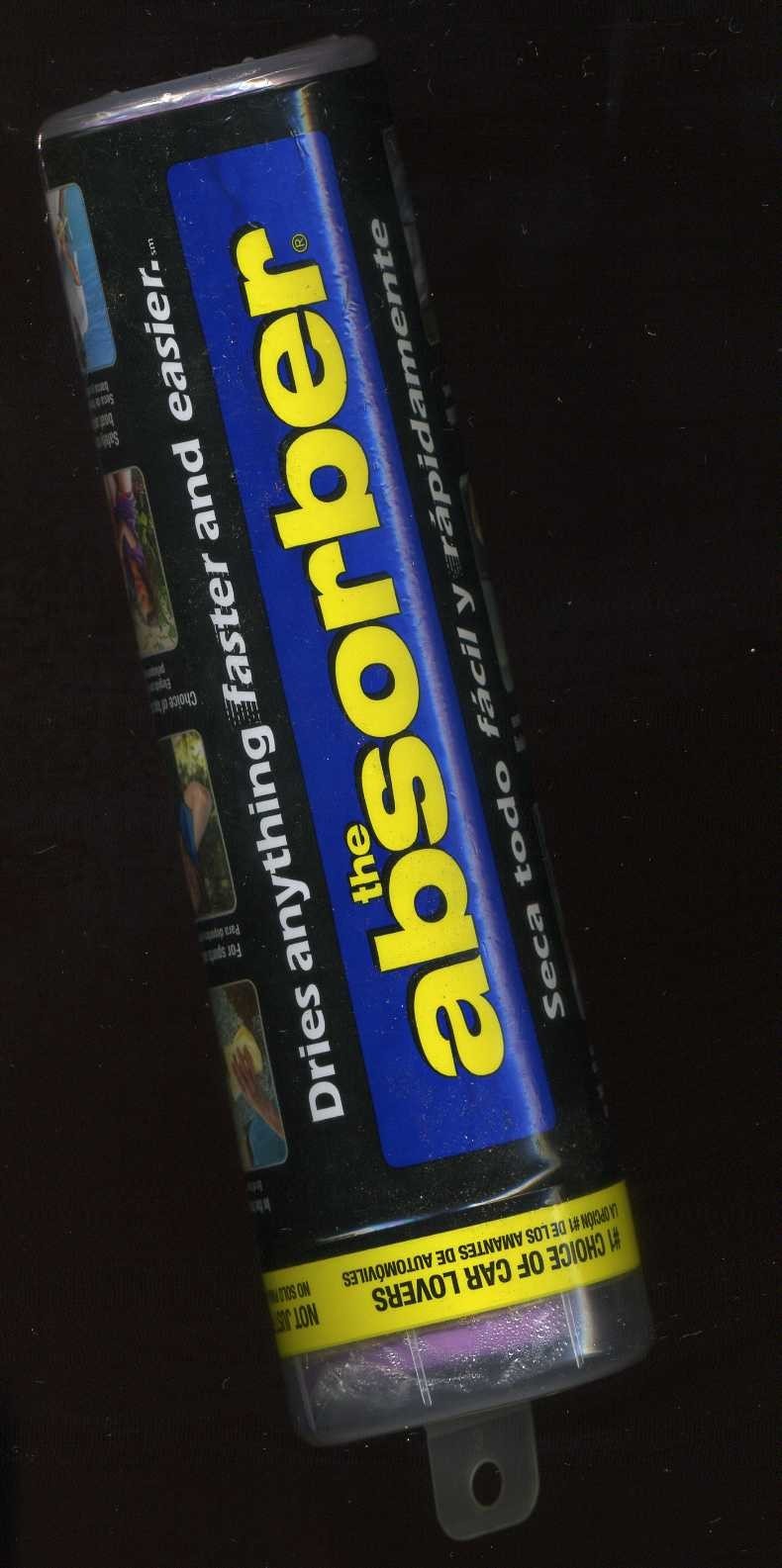 NEW THE ABSORBER FAST DRYING RAG SPONGE CAR DETAILING DRIES ANYTHING FAST #575