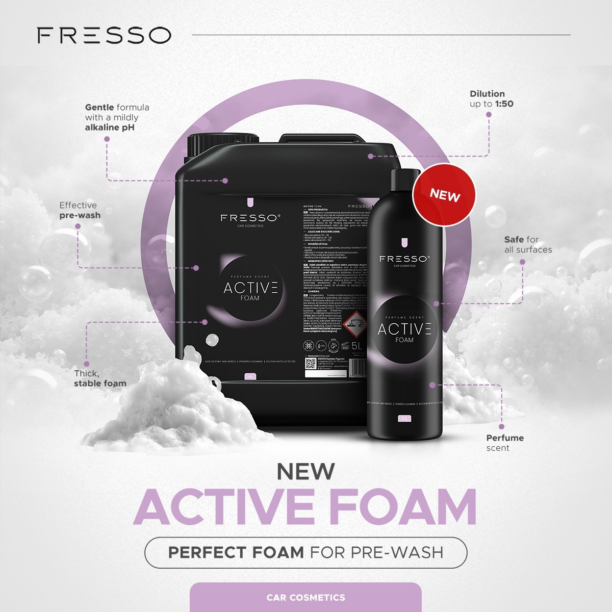 Active foam 5 Litre