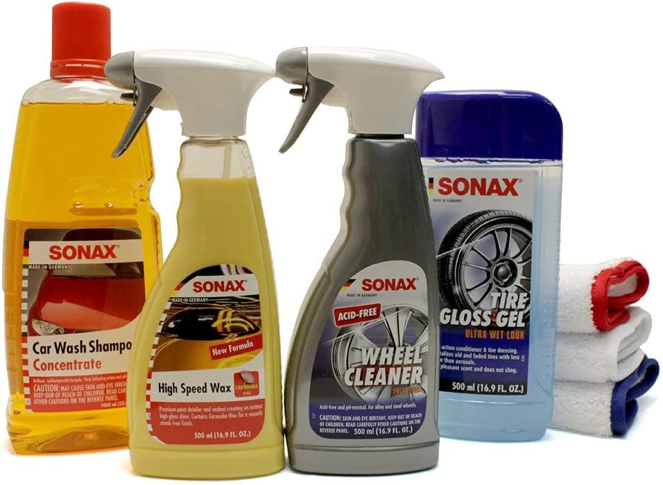 Porsche Sonax Exterior Car Wash Kit 2302020