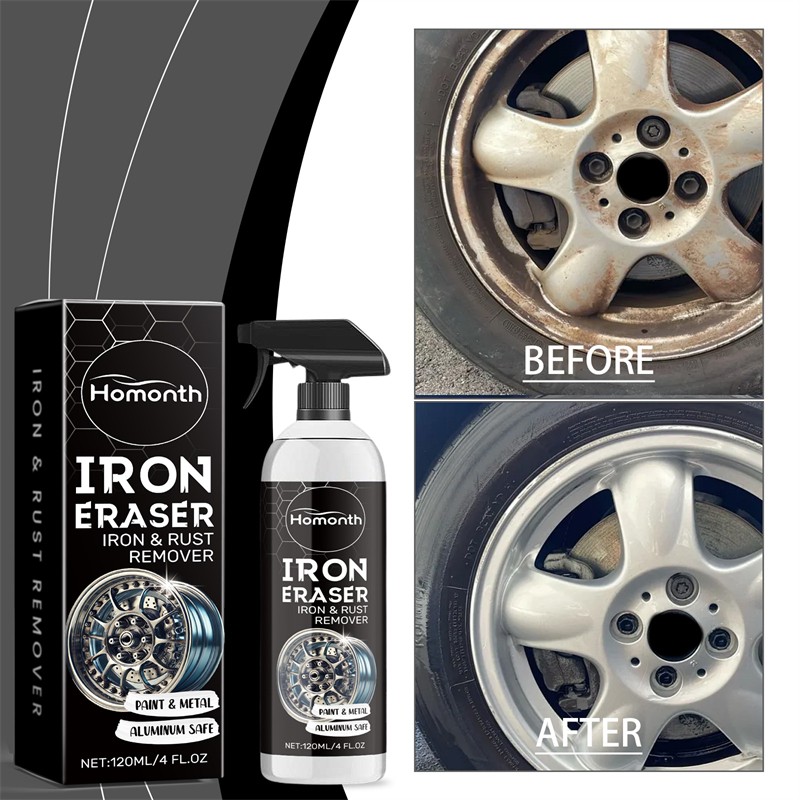 Iron Eraser Rust Remover Spray Car Wheel Paint Brake Dust Fast Cleaner New 2026