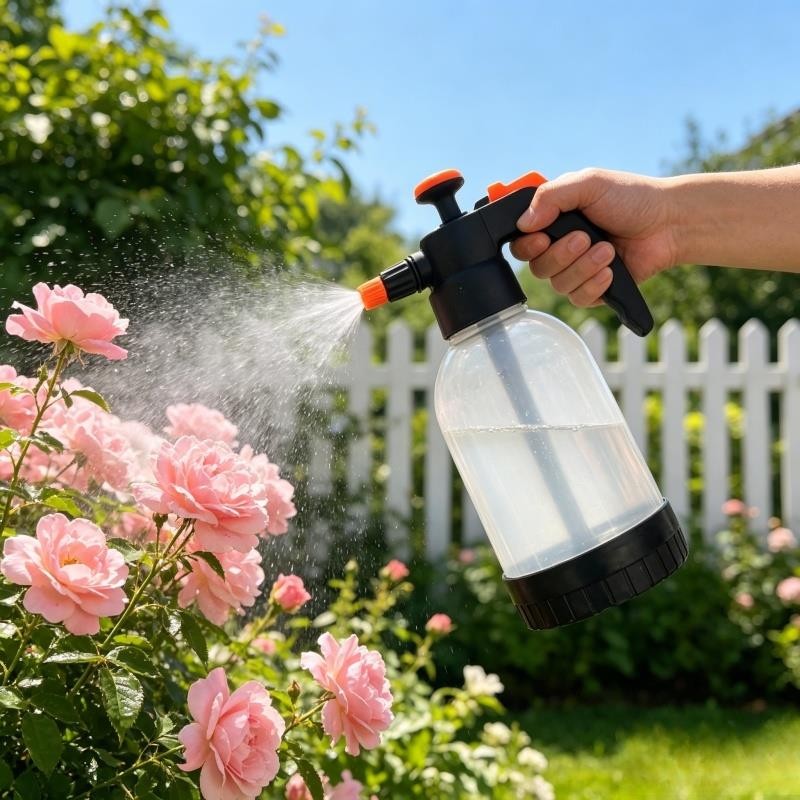 1.2L Car Wash Spray Bottle Hand-held Watering Home Air Pressure Sprayer Tools