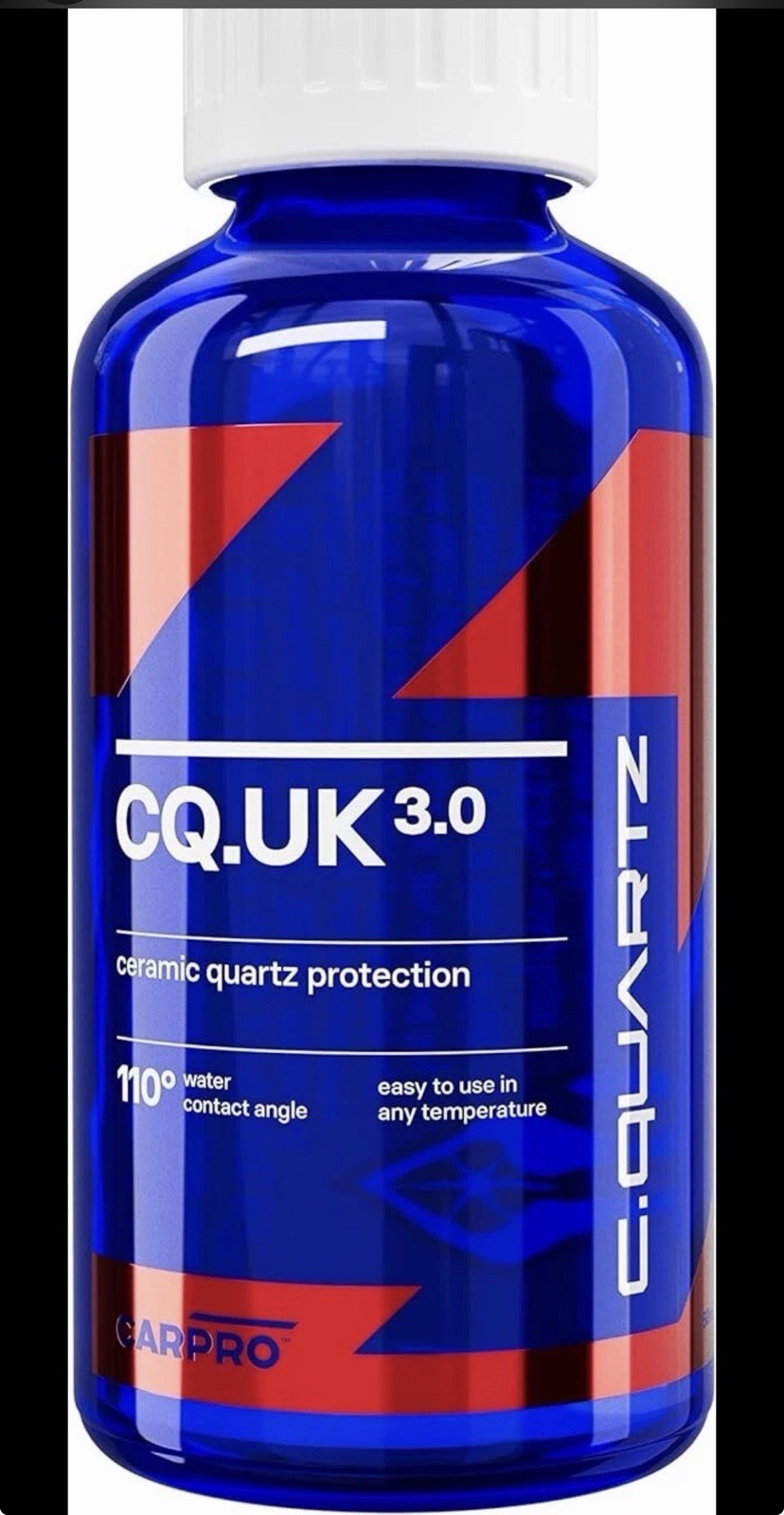 CARPRO CQUARTZ UK 3.0_50ml Kit – Ceramic Coating Finish, Quartz Nanotechnology