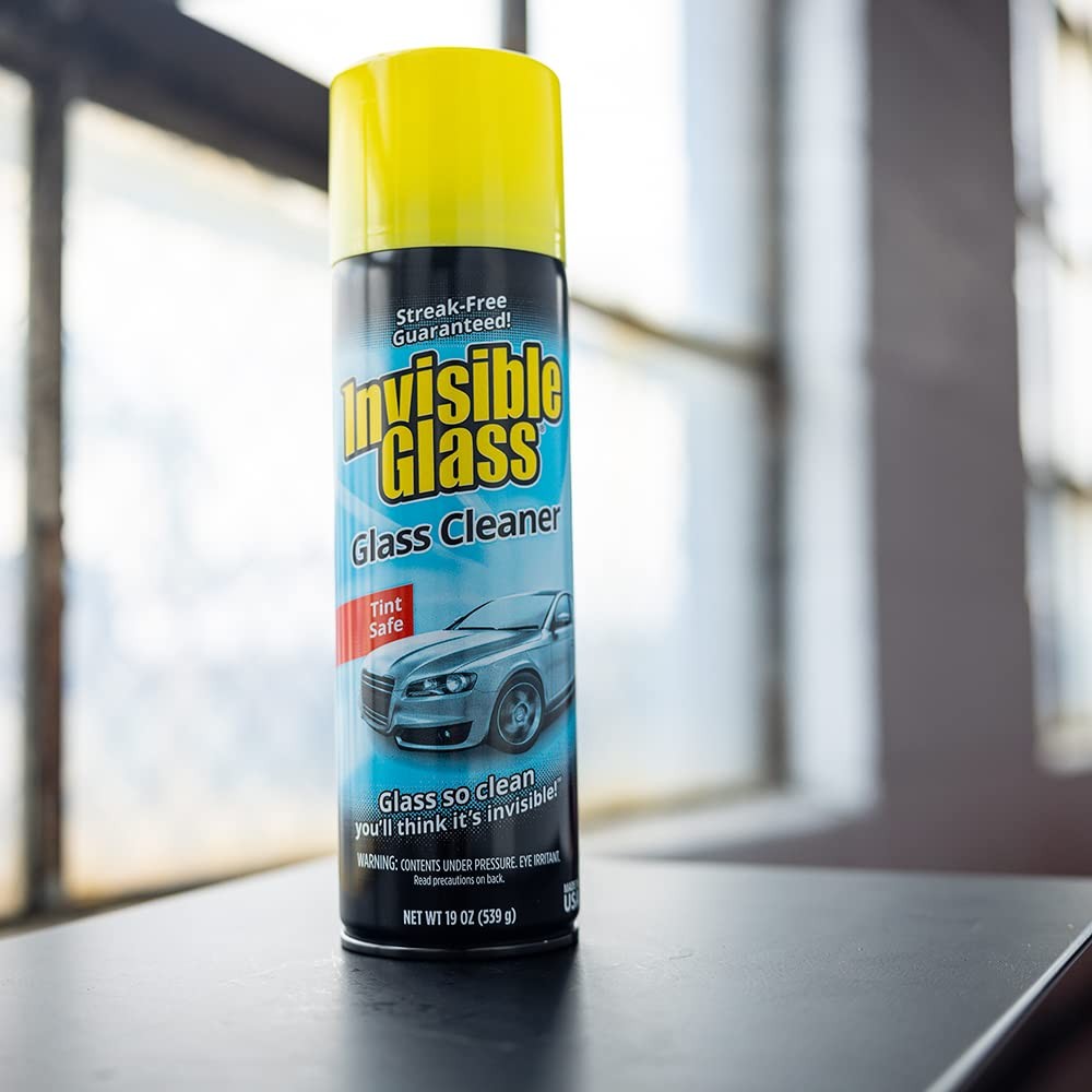Invisible Glass 91164-2PK Premium Aerosol 19 Ounce (Pack of 2), Clear