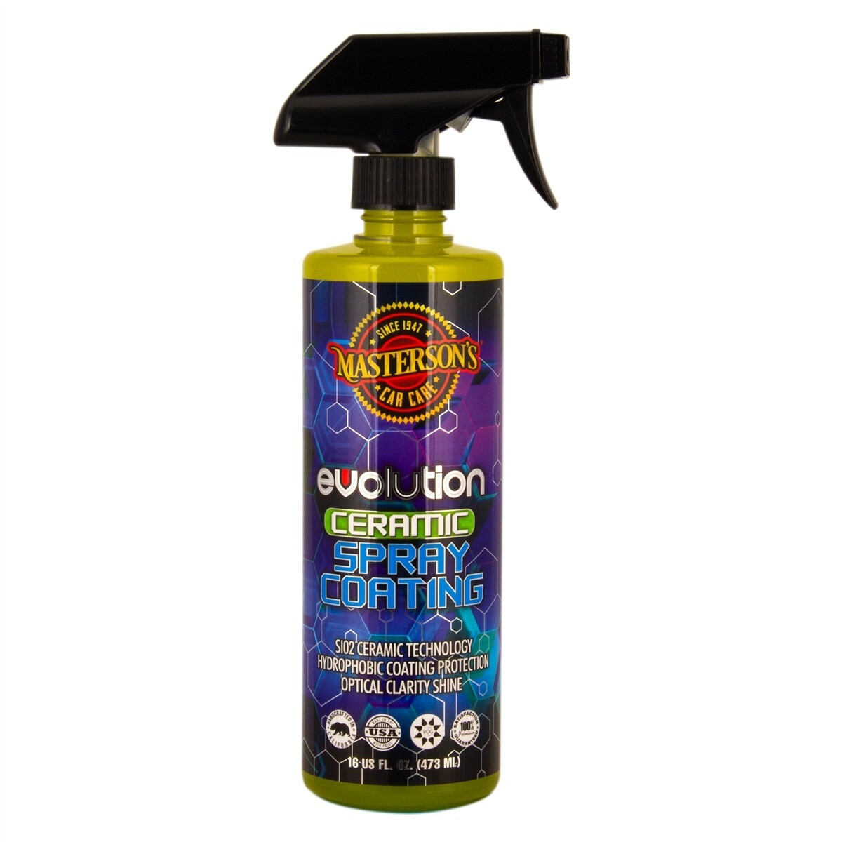 Masterson’s Car Care Evolutions Ceramic Spray Coating 16OZ Bottle