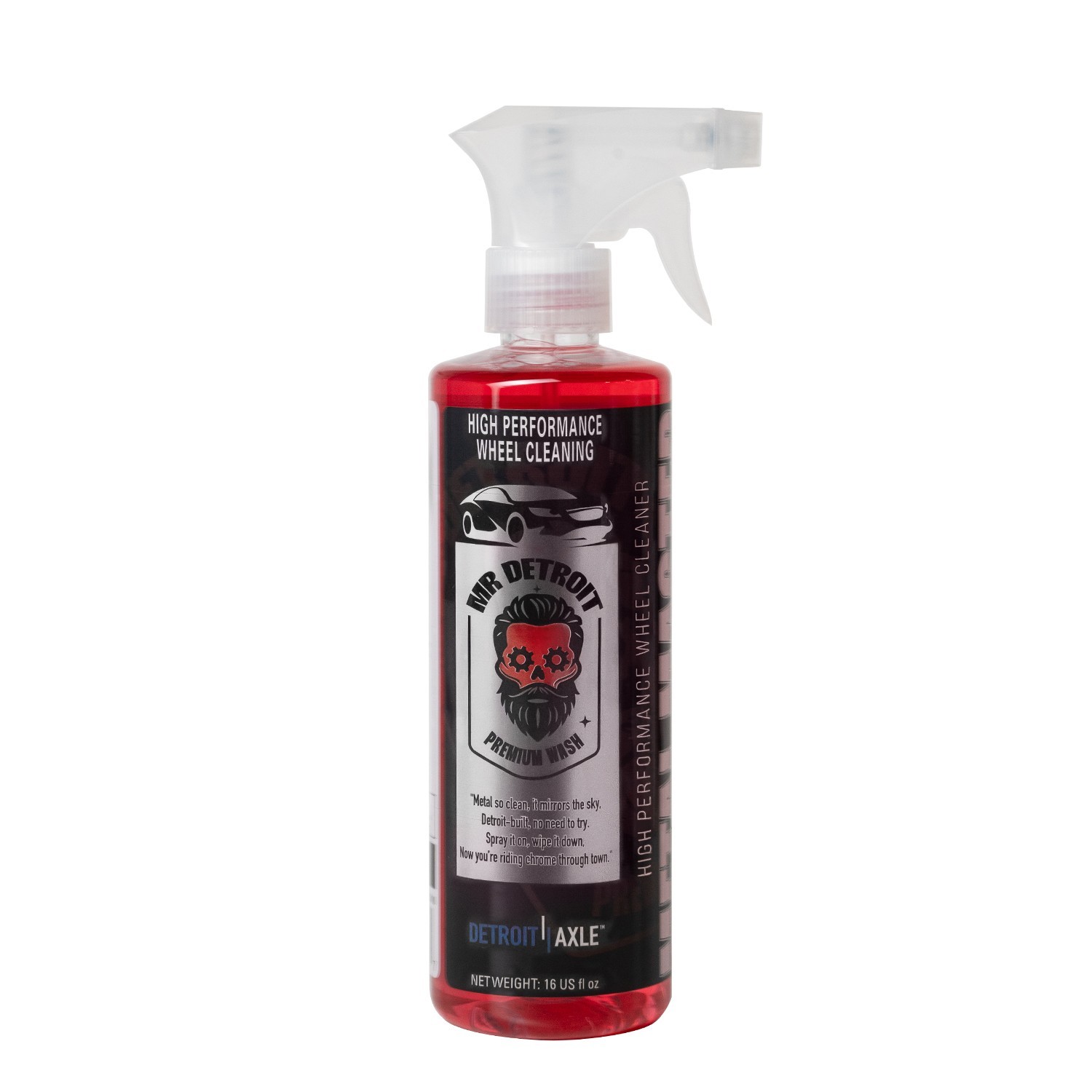 Mr. Detroit – 18pc Car Wash & Detailing Kit with Foam Blaster, Cleaner & Bucket