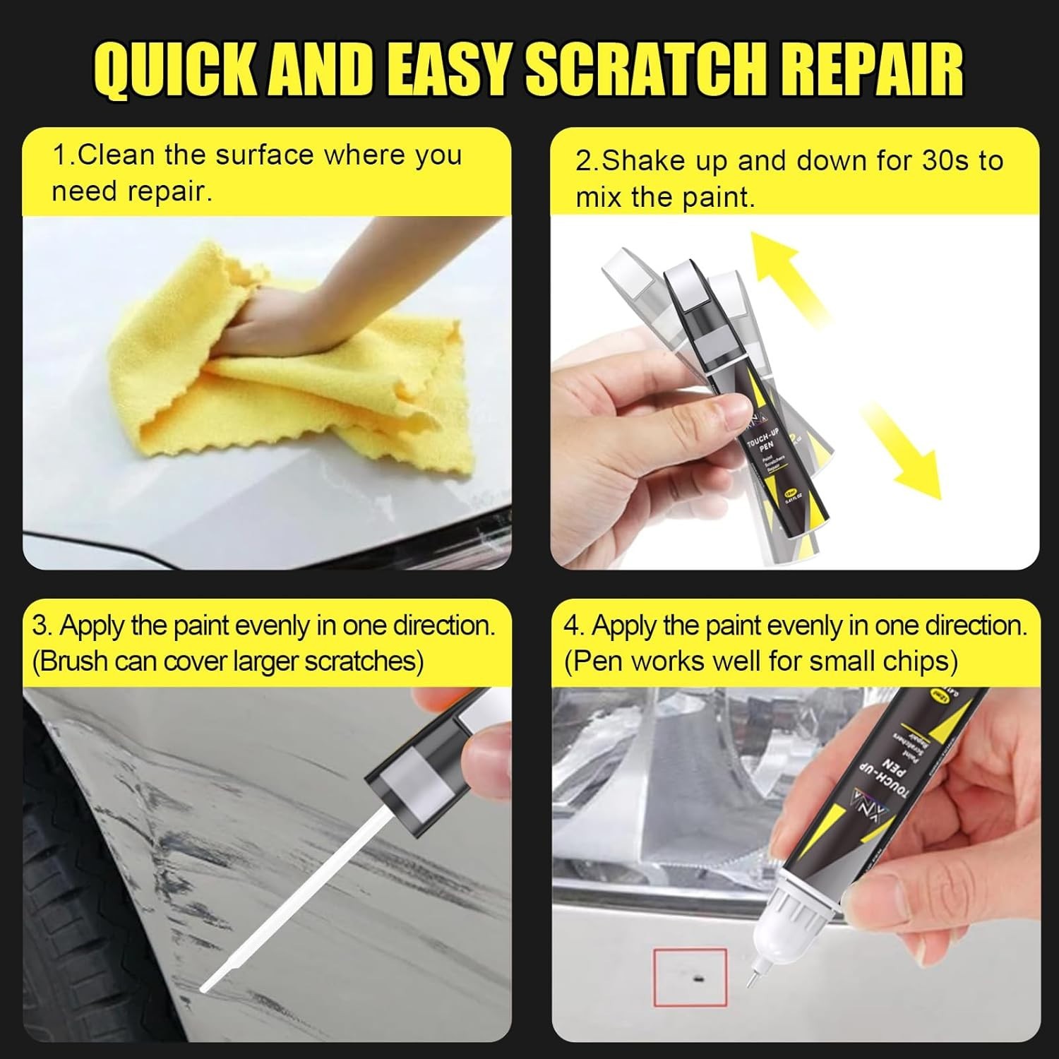 Hydro Blue Pearl Touch Up Paint for Jeep: Easy Application, 0.41 Fl Oz