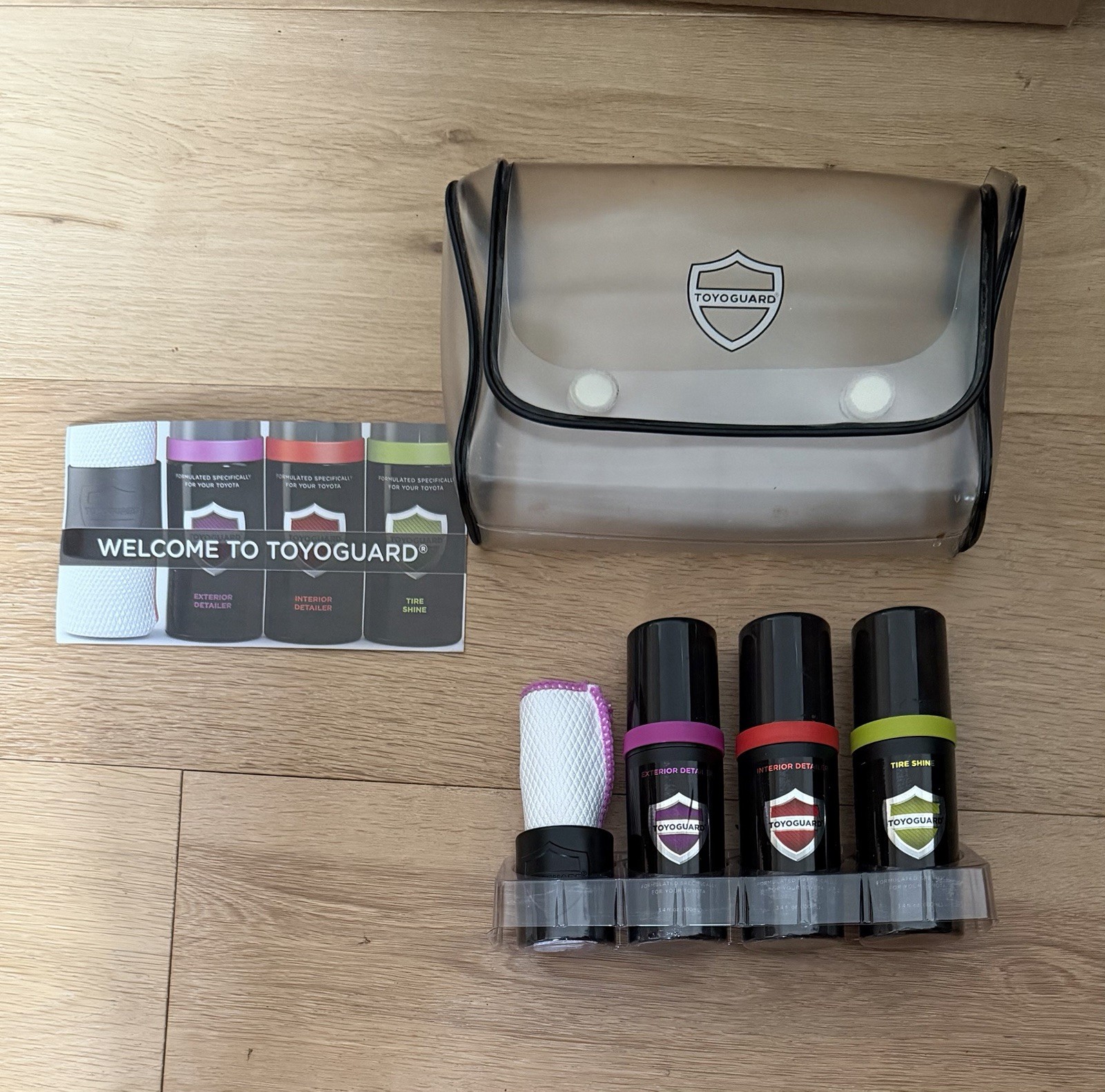 New TOYOGUARD OEM Vehicle Protection & Detailing 4 Piece Kit