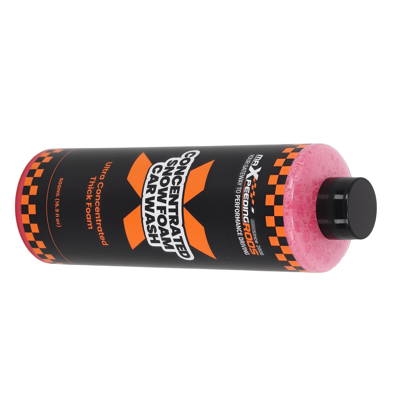 1* 500ml High Lubricity Car Wash Shampoo for Car Wax pH Neutral 1:30 Thick Foam
