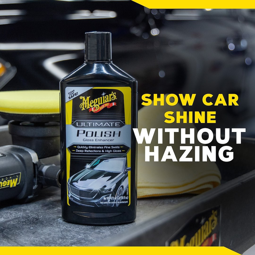 Meguiars G19216 Car Wax Ultimate 16 Ounce Bottle Pre-Waxing Glaze