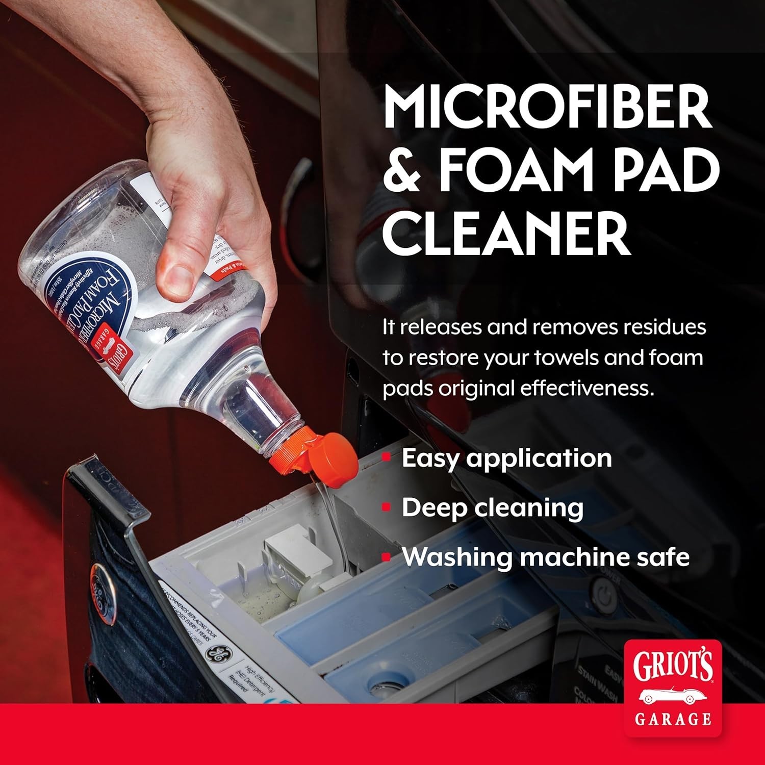 Microfiber & Foam Pad Cleaner – 35oz Fragrance-Free Spray for Car Detailing