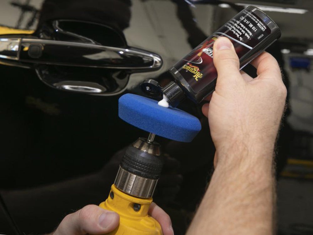 Meguiar’s Quik Scratch Eraser Kit, Off White, Liquid – Car Scratch Remover,