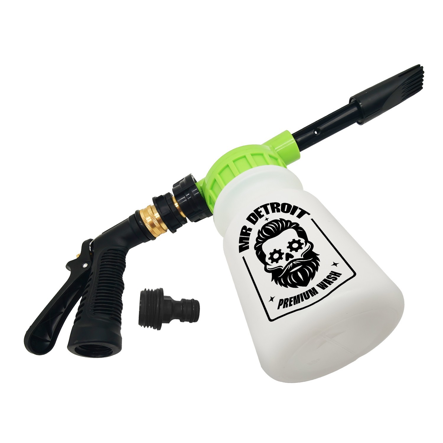 Mr. Detroit – Foam Gun Foam Cannon Kit with Car Wash Soap Scratch-Free Cleaning