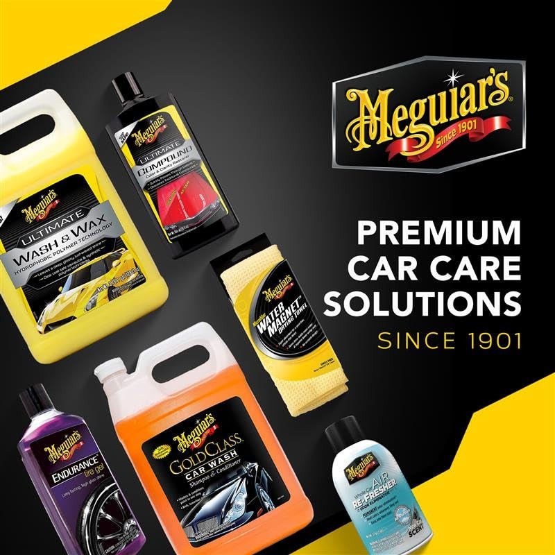 Meguiar’s Ultimate Wash and Wax, 128 Fl Oz (Pack of 1), & Wax