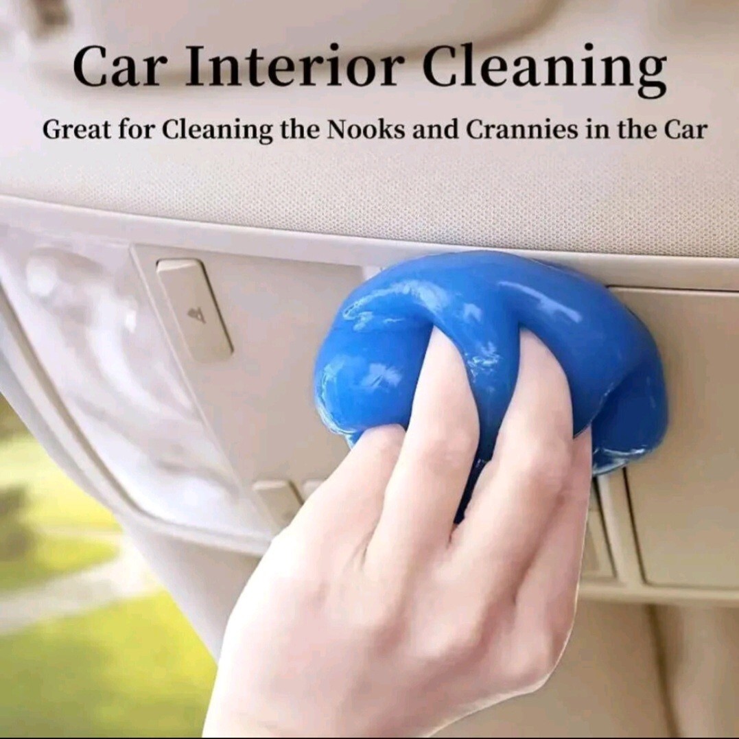 Car Cleaning Gel Kit Universal Detailing Automotive Dust Crevice Slime Cleaner