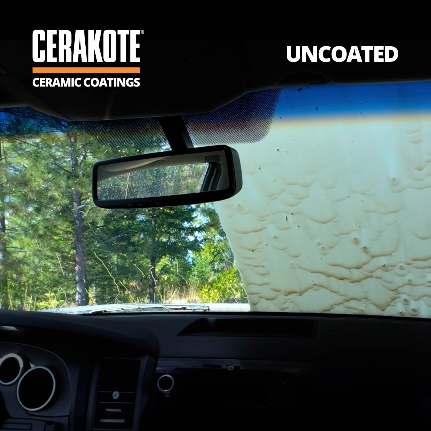 CERAKOTE® Ceramic Glass Coat Protectant – Hydrophobic Automotive 4 Wipe Kit