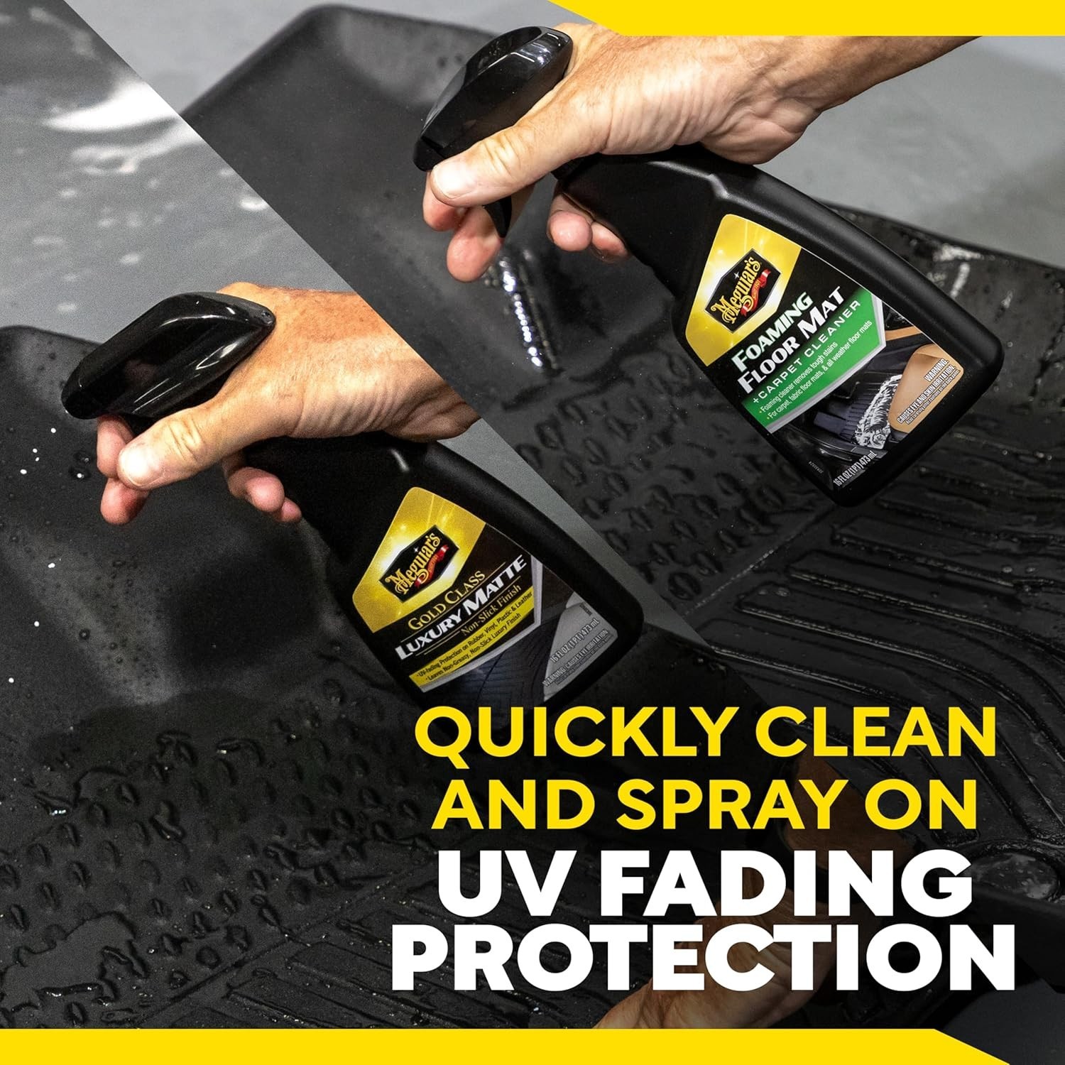 Complete Floor Mat Cleaning & Protecting Set – Includes Drill Attachment & Towel