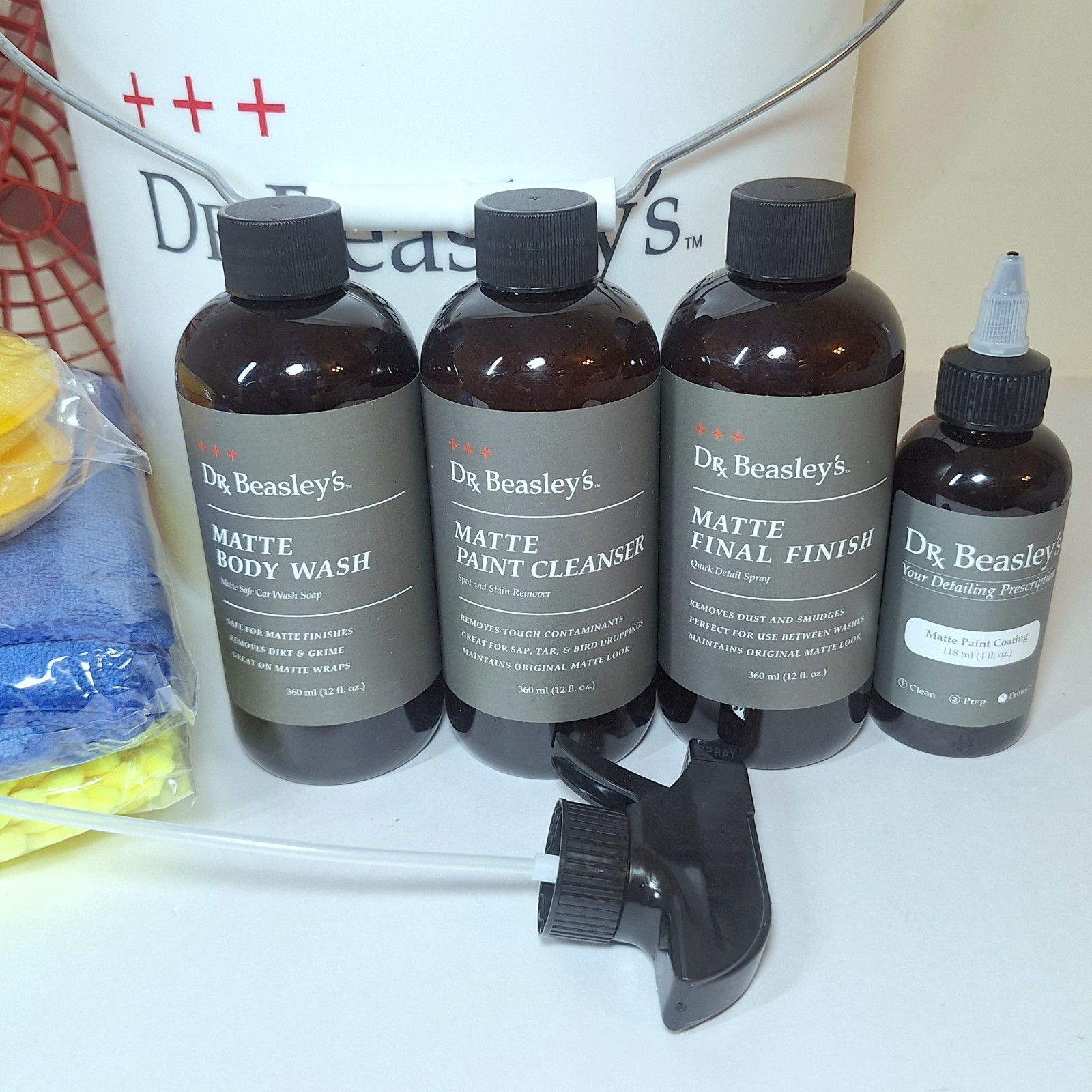 (NEW) Dr.Beasleys Matte Car Detailing Kit – FREE SHIPPING