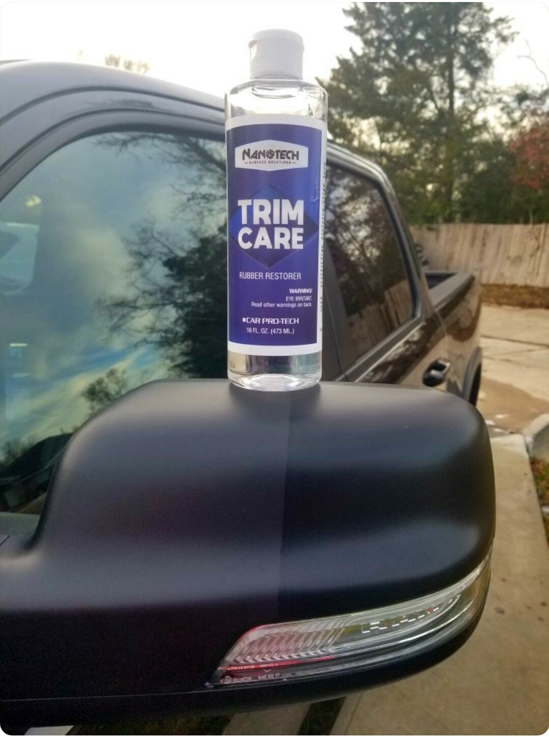 Nanotech Surface Solutions- Trim Care, Trim & Rubber Restorer, Protectant- 16 Oz