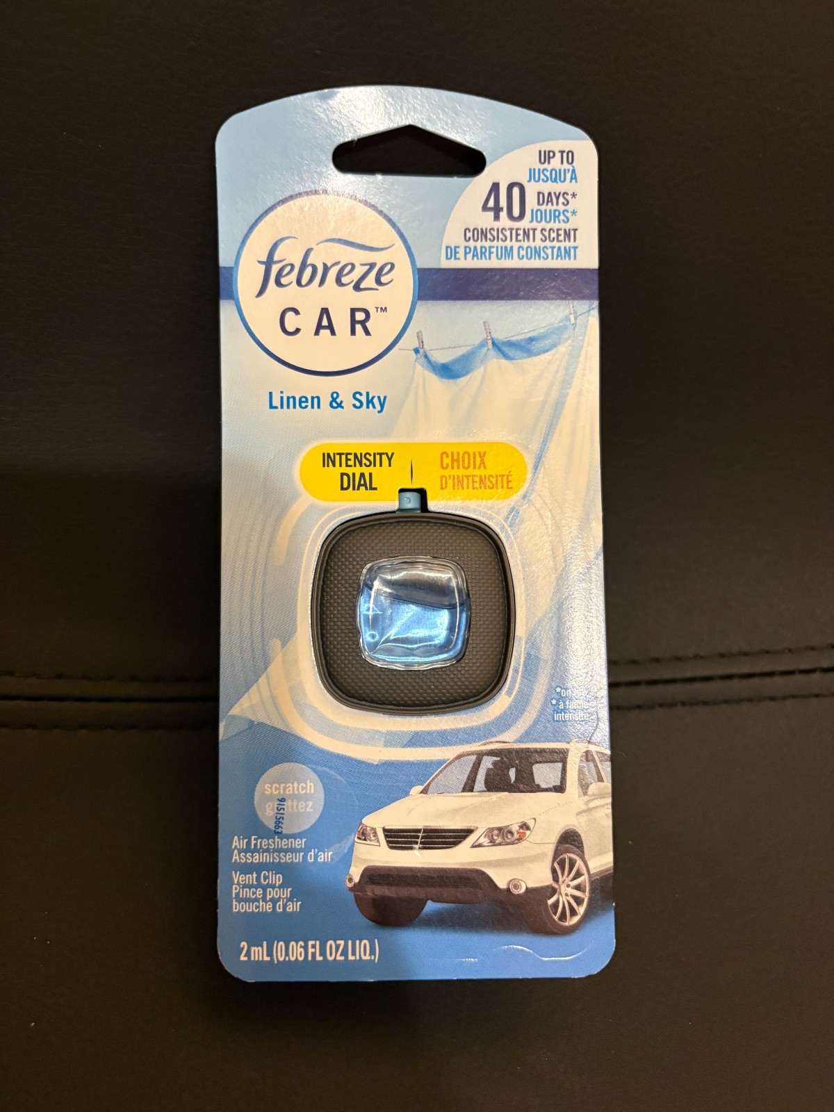 *New Febreze Auto Vent Clip Fresheners-1-3 ct pack options, Various Scents