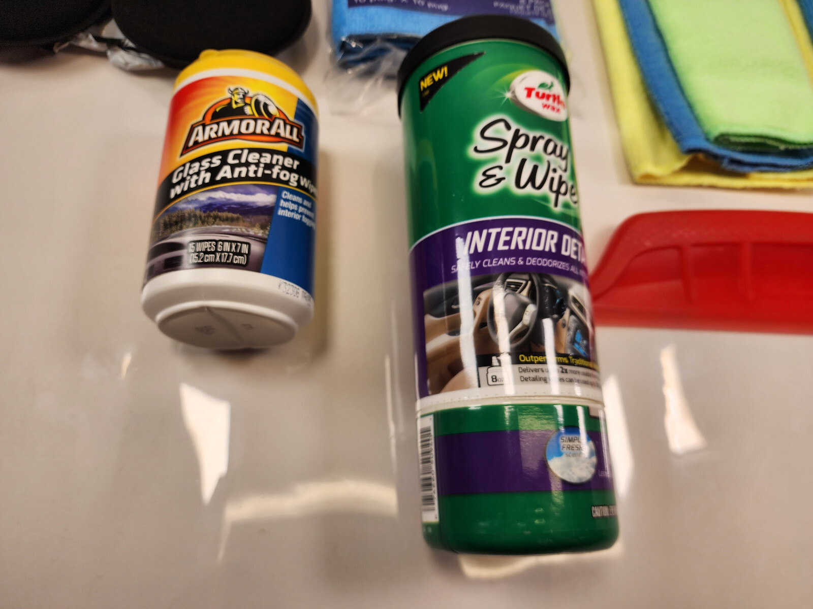 NEW & USED Kit Car Vehicle Auto Detail Cleaning Supplies Microfiber Turtlewax