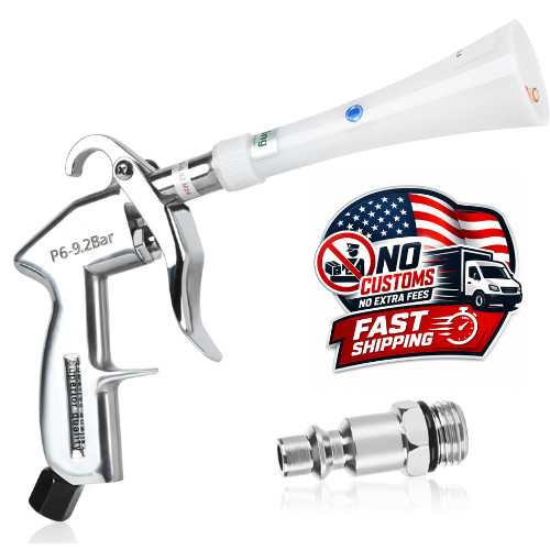 Car Dryer Air Blower Gun with Tapered Nozzle for Dust and Surface Cleaning
