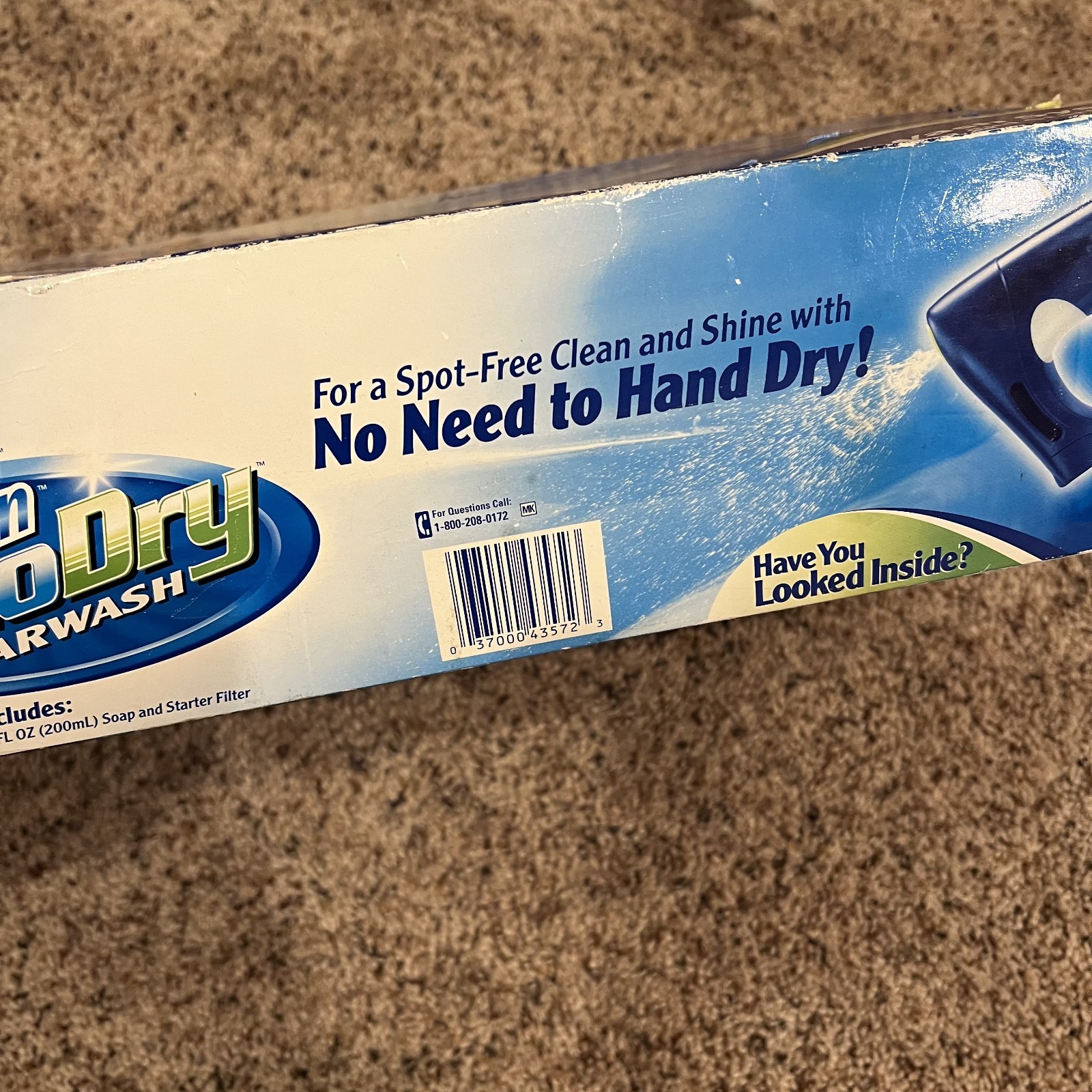 Mr. Clean AutoDry Carwash Car Wash System w/Soap/Starter Filter