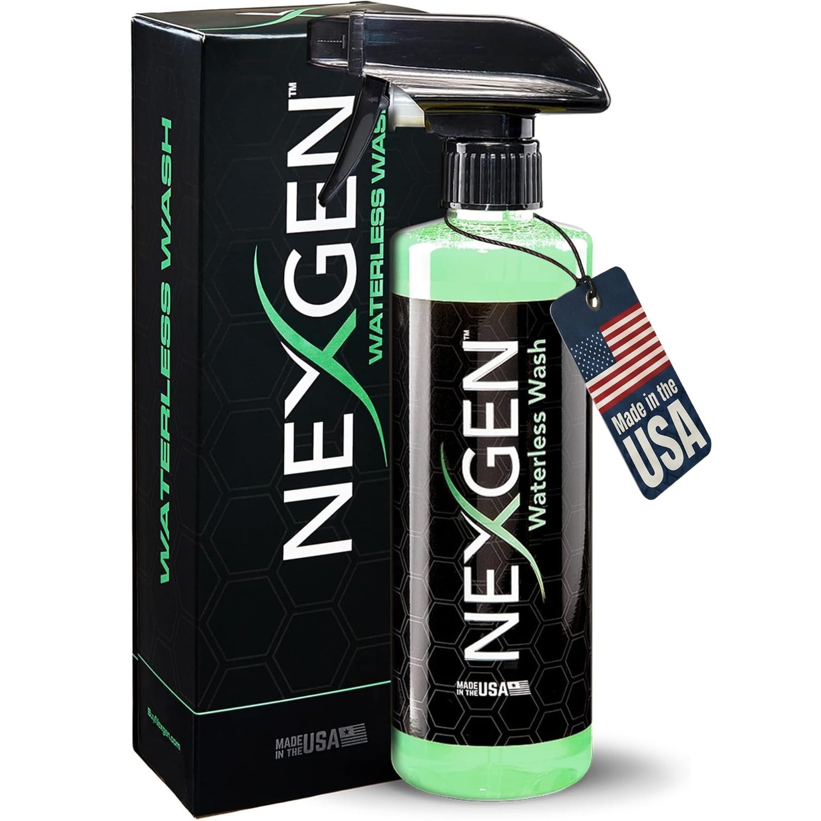 Waterless Car Wash 16oz – Ultimate Scratch-Free Cleaner & High-Gloss Shine – On-