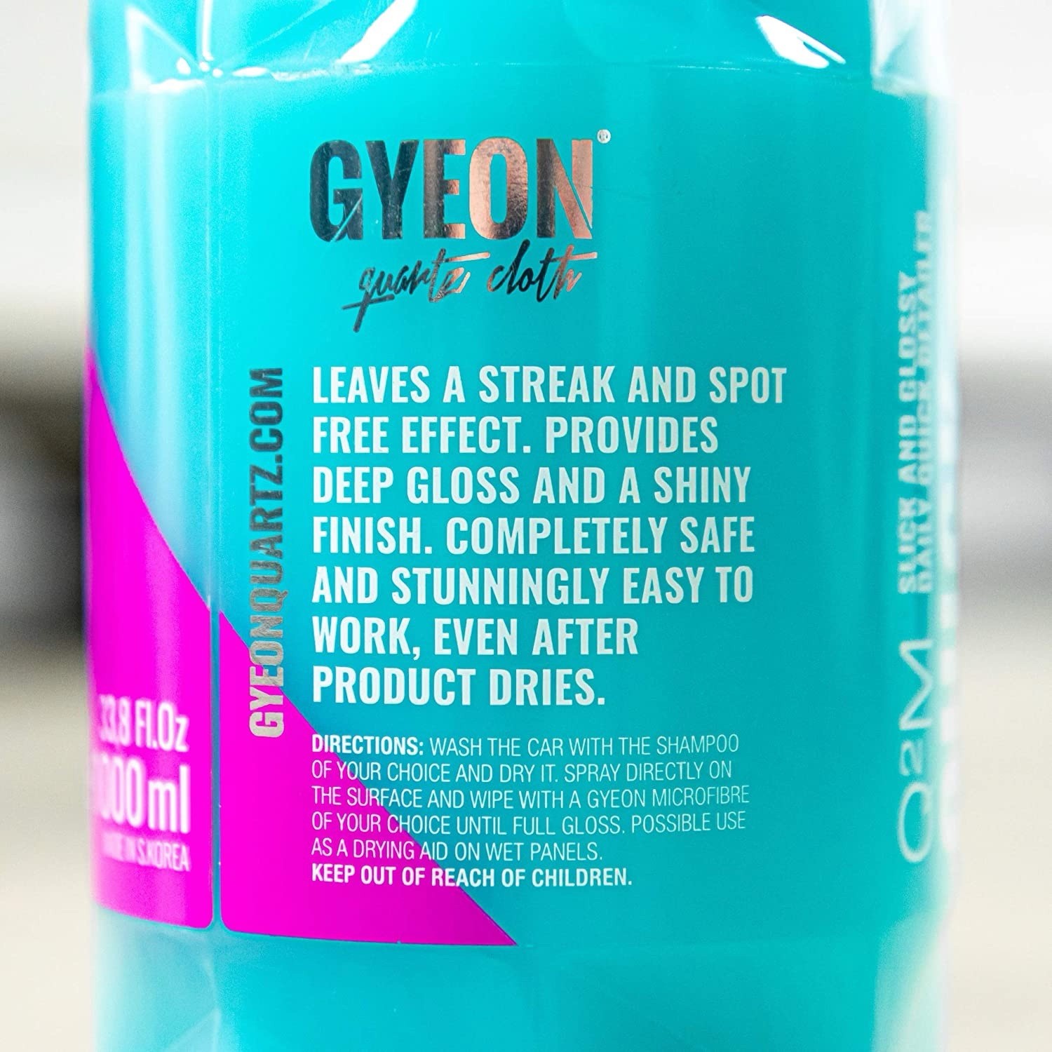 GYEON Q2M Quick Detailer 1000ml | Quick Detail Spray/ ORIGINAL FORMULA