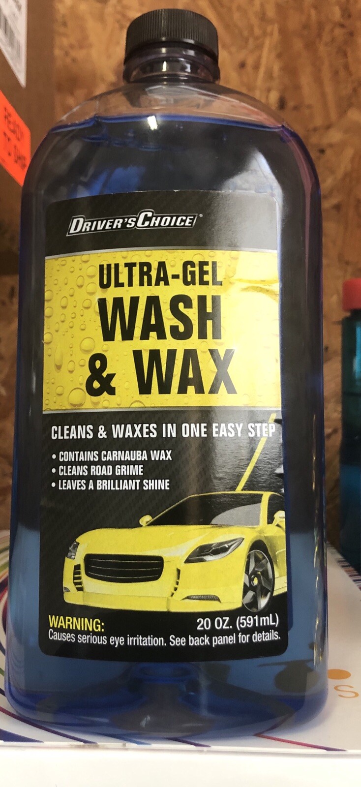 Drivers Choice Ultra-Gel Wash and Wax 20 fl.oz