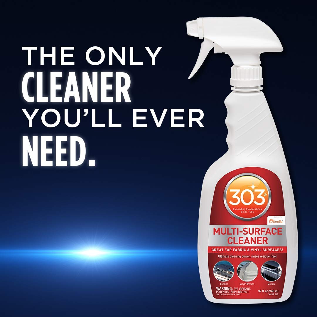 303 Products Multi-Surface Cleaner Spray, 32 oz, Residue-Free Cleaning Vinyl