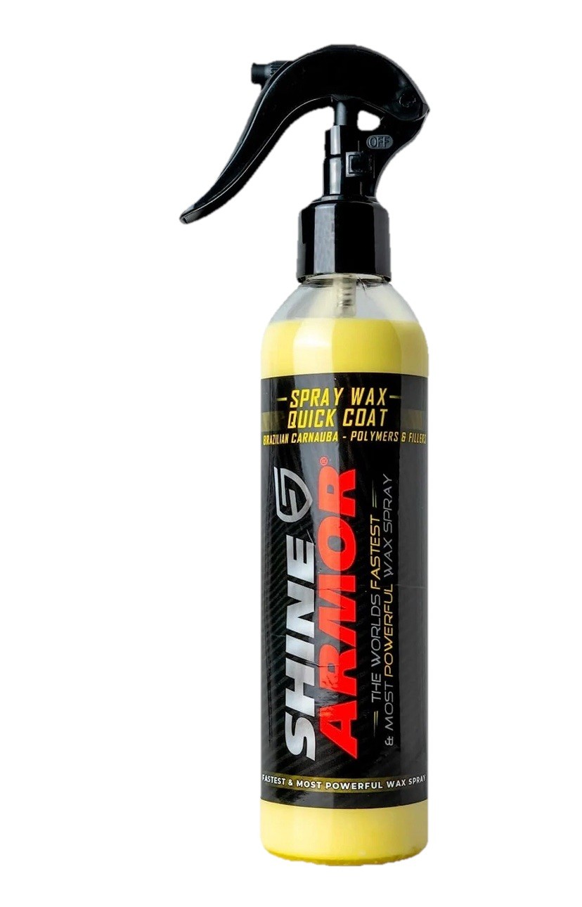 Shine Armor Car Wax Hydrophobic Spray – Spray Wax for Car with Carnauba Wax -…