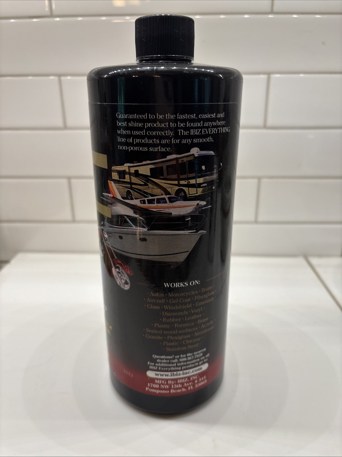 IBIZ World Class Everything Wash Concentrate Car Wash USA Made 32oz New