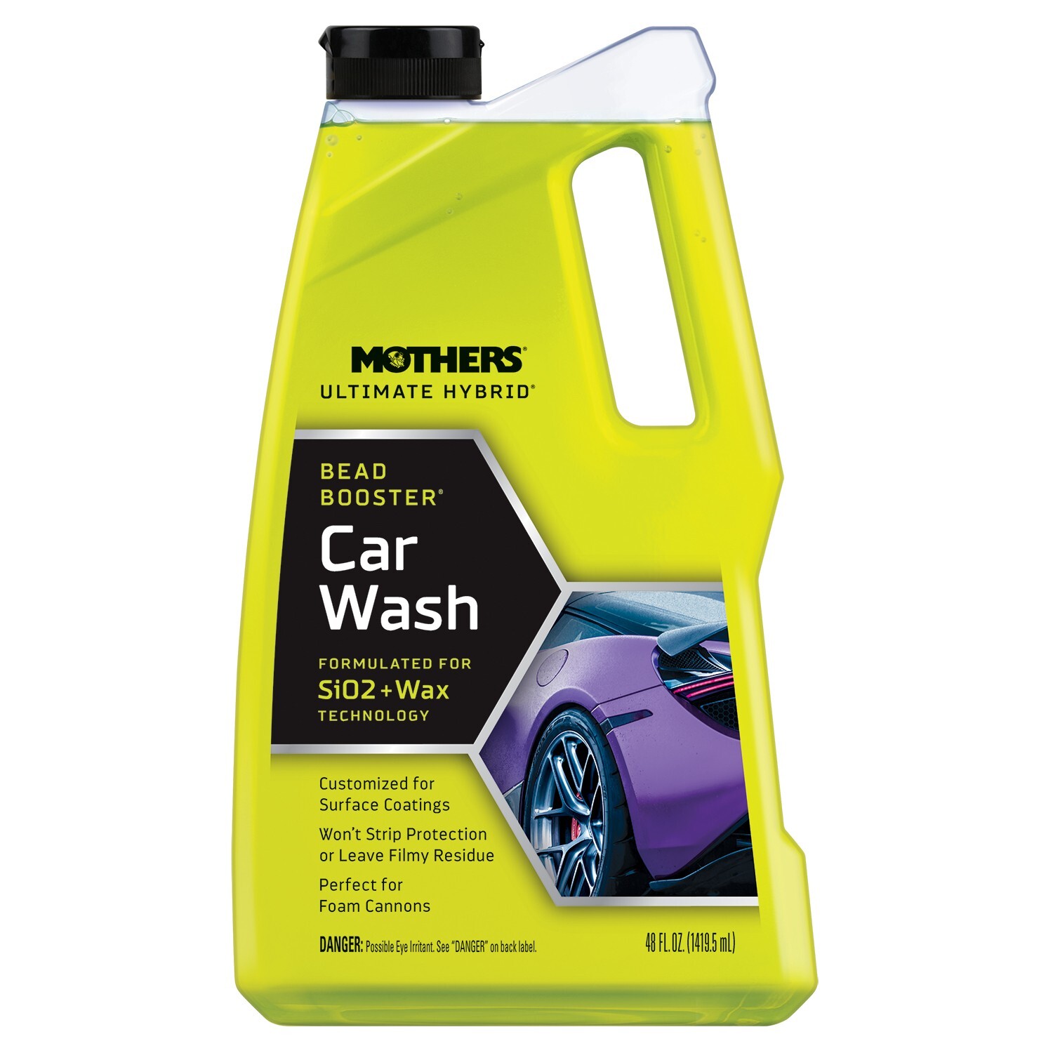 Mothers 05668 + 156300 Ultimate Hybrid Car Wash W/Premium Lambs Wool Wash Mitt