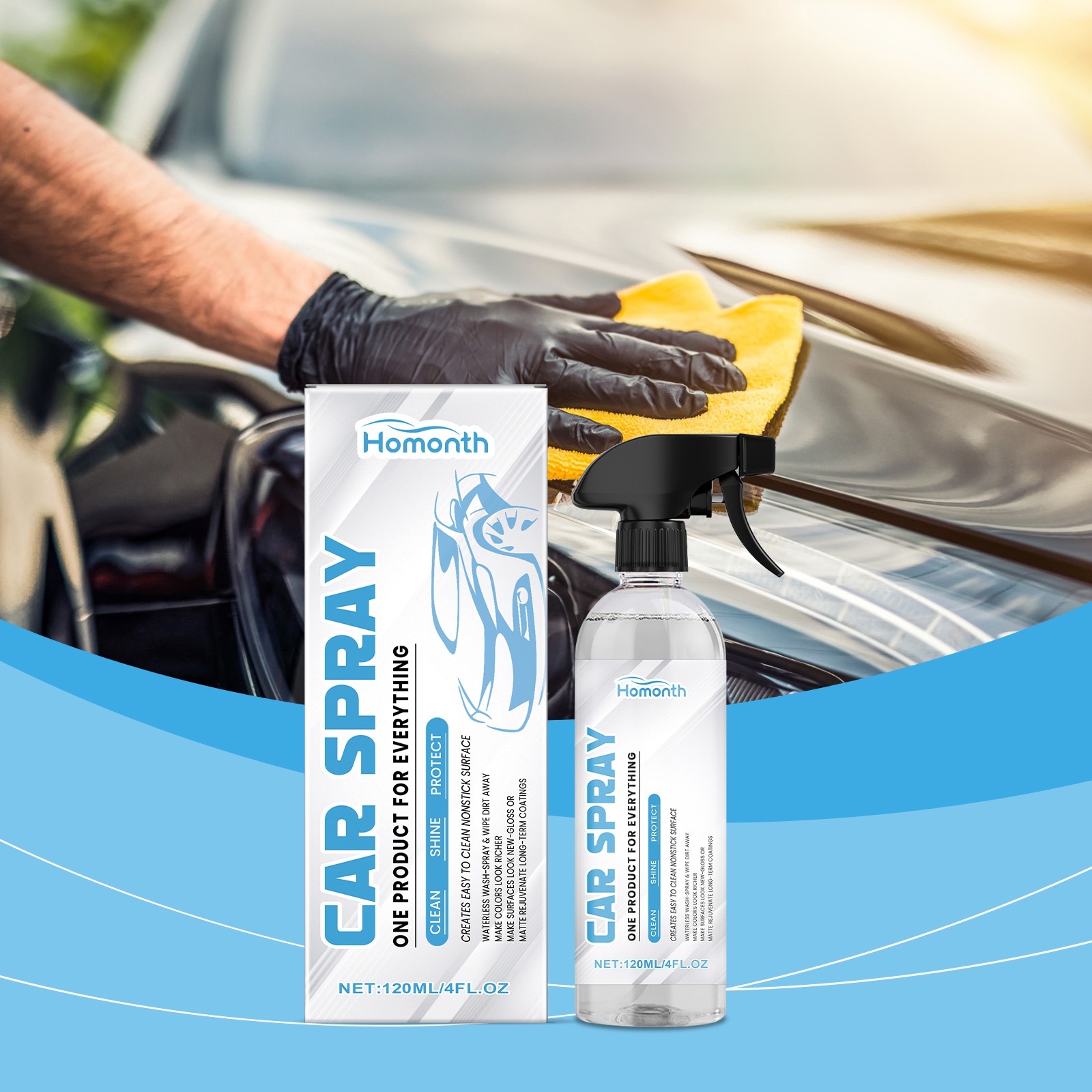 Professional Auto Finish Guard – Multi-Functional Paint Restoration Treatment