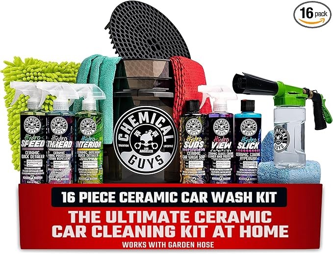 Chemical Guys – 16-Piece Arsenal Builder Ceramic Car Wash & Protection Kit