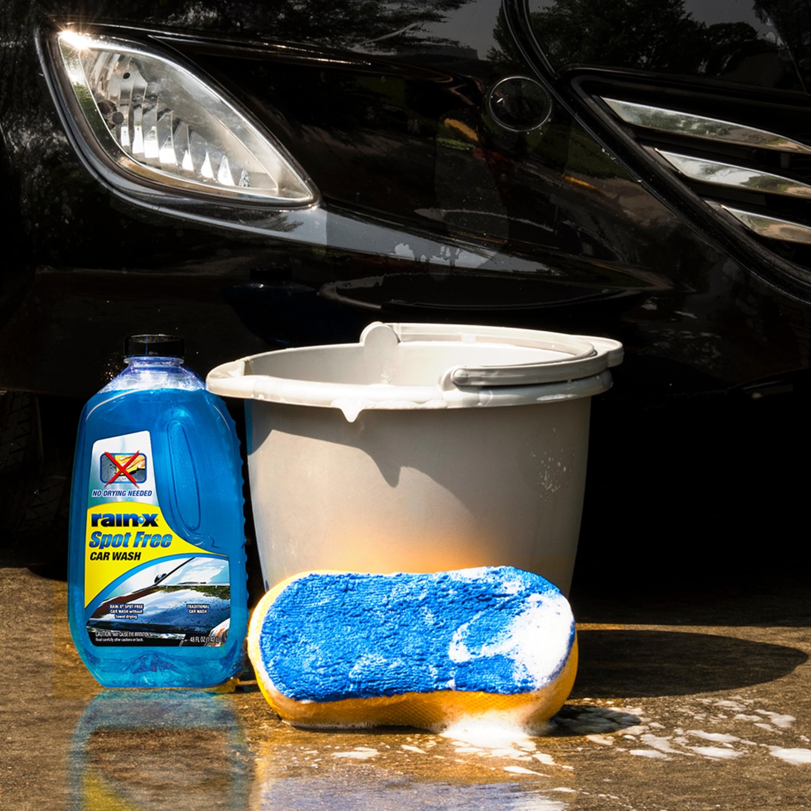 Rain-X 620034 Spot Free Car Wash – 48 fl. oz.
