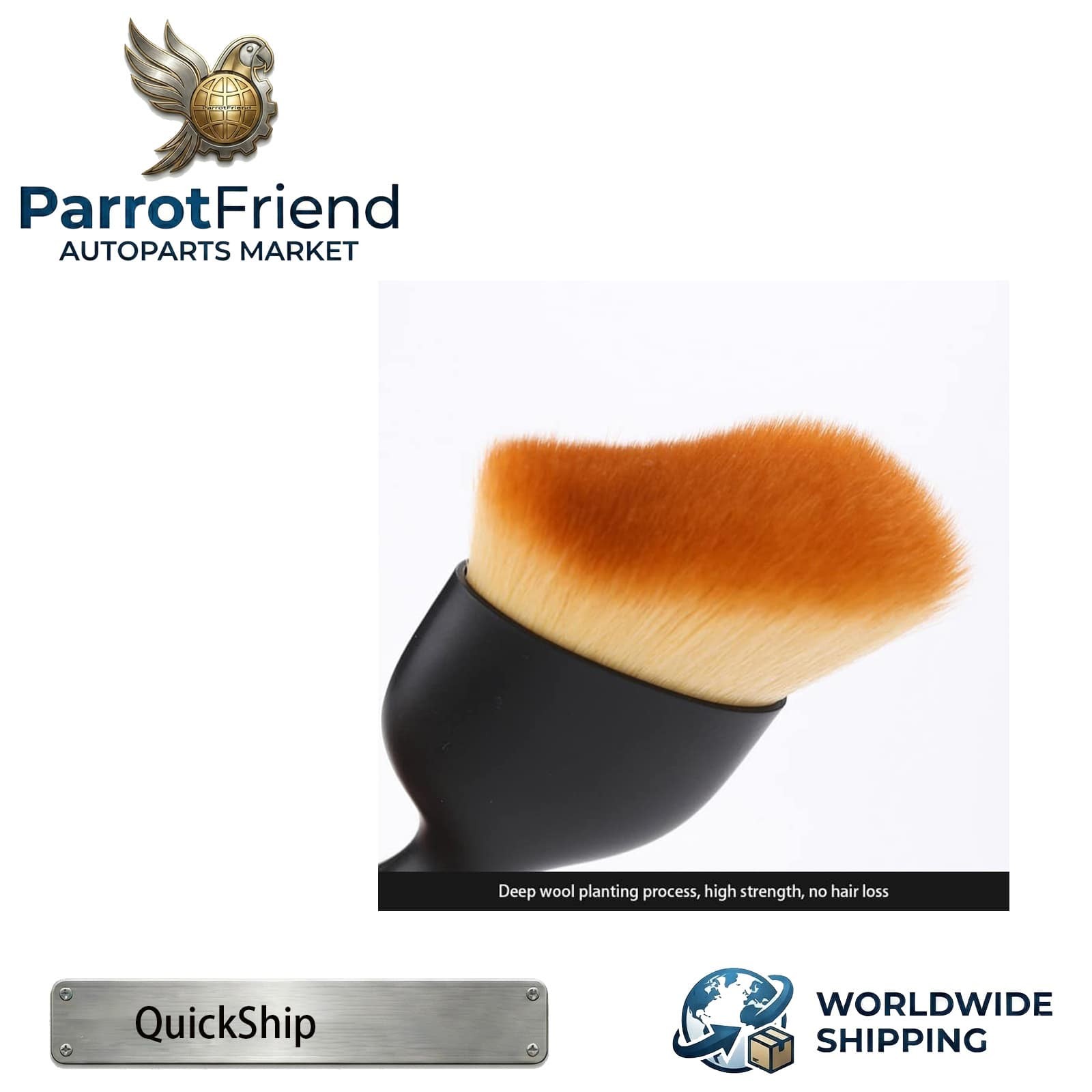 Small Car Interior Cleaning Brush – Ergonomic Handle for Precision Work