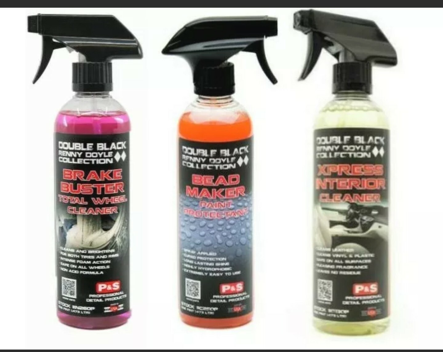 P&S Bead Maker, Brake Buster, Xpress Interior Cleaner, 16oz kit 3pk