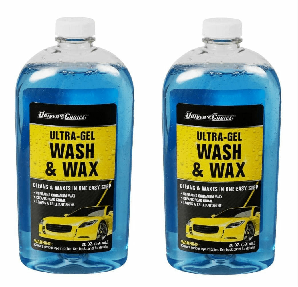 (LOT of 2) Ultra-Gel Wash and Wax 16 Oz Ea Made in USA, FREE SHIPPING