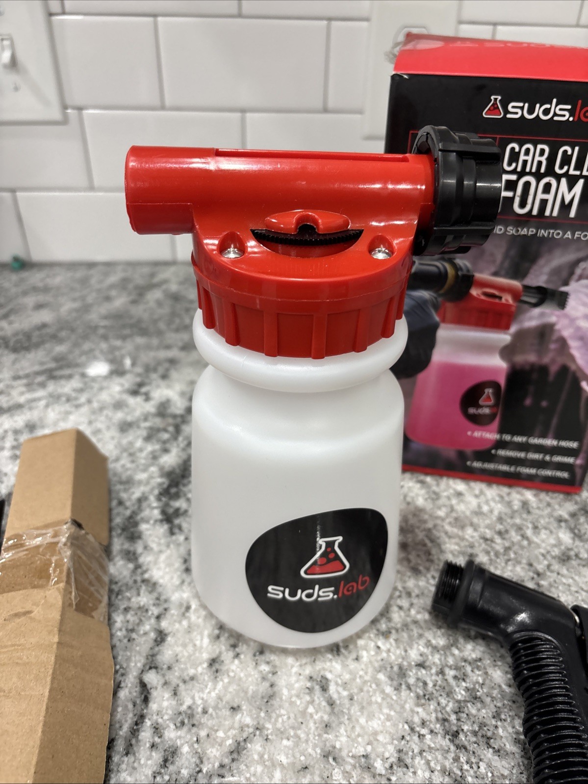 Suds Lab F3 Professional Foam Gun – Ultimate Cleaning Solution for Home and Car