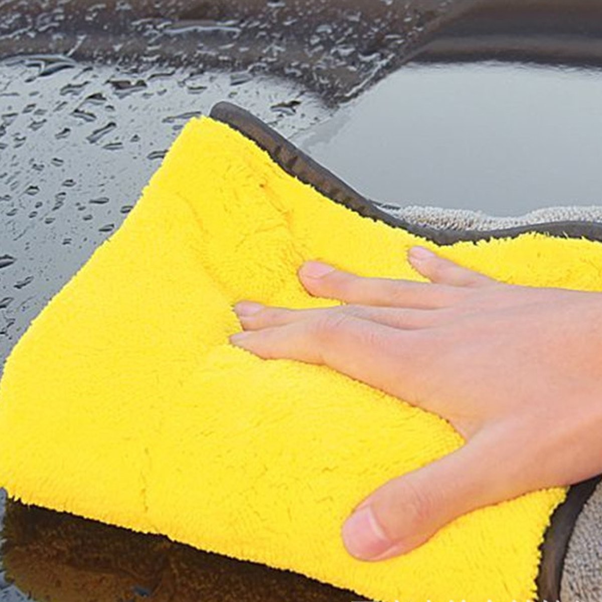SOFTBATFY Ultrasoft, Large, 16 x 16 inches, 6pack,16 X 16inches Grey-yellow