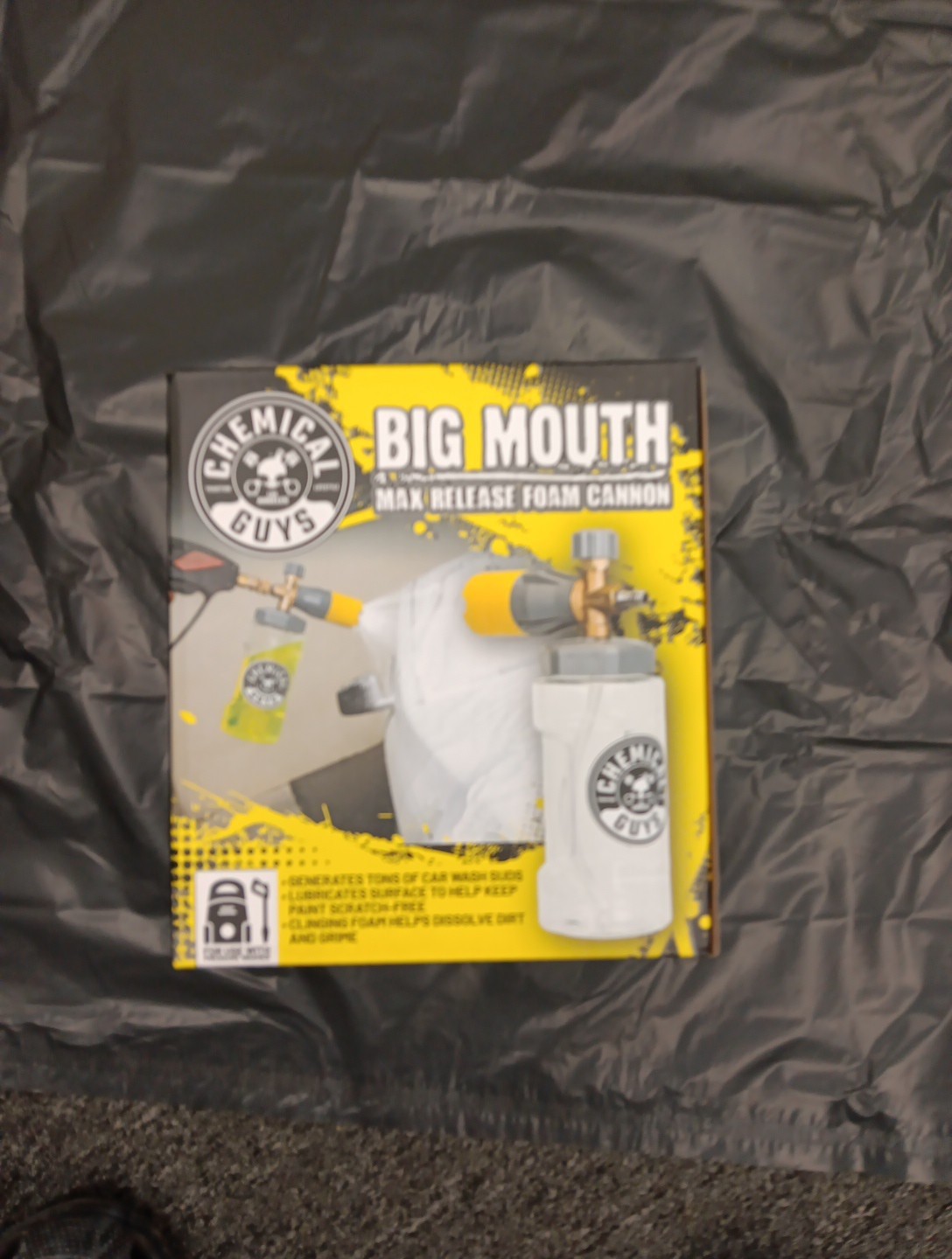 Chemical Guys EQP324 Big Mouth Max Release Foam Cannon For Pressure Washers NIB