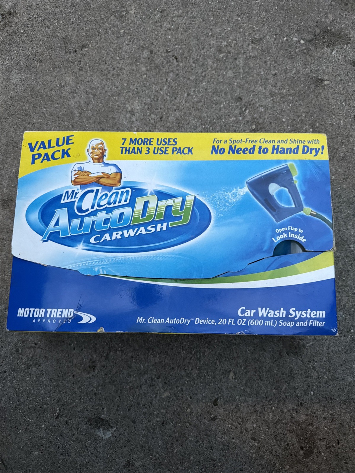 Mr Clean Auto Dry Car Wash System 10 Uses New Old Stock Discontinued NEW