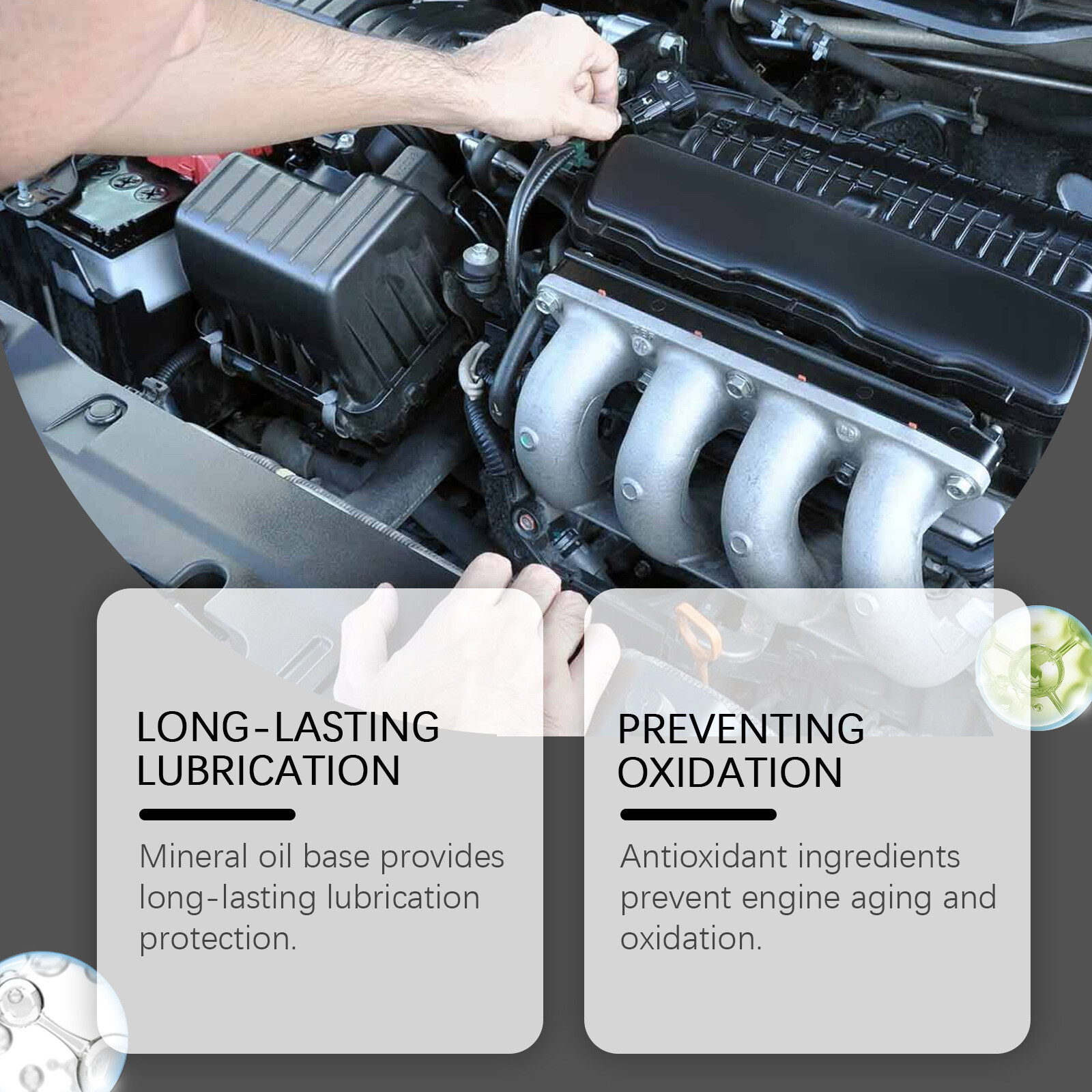 3Pcs Anti-Wear Engine Treatment Oil Additive Highly Effective Engine Protectant