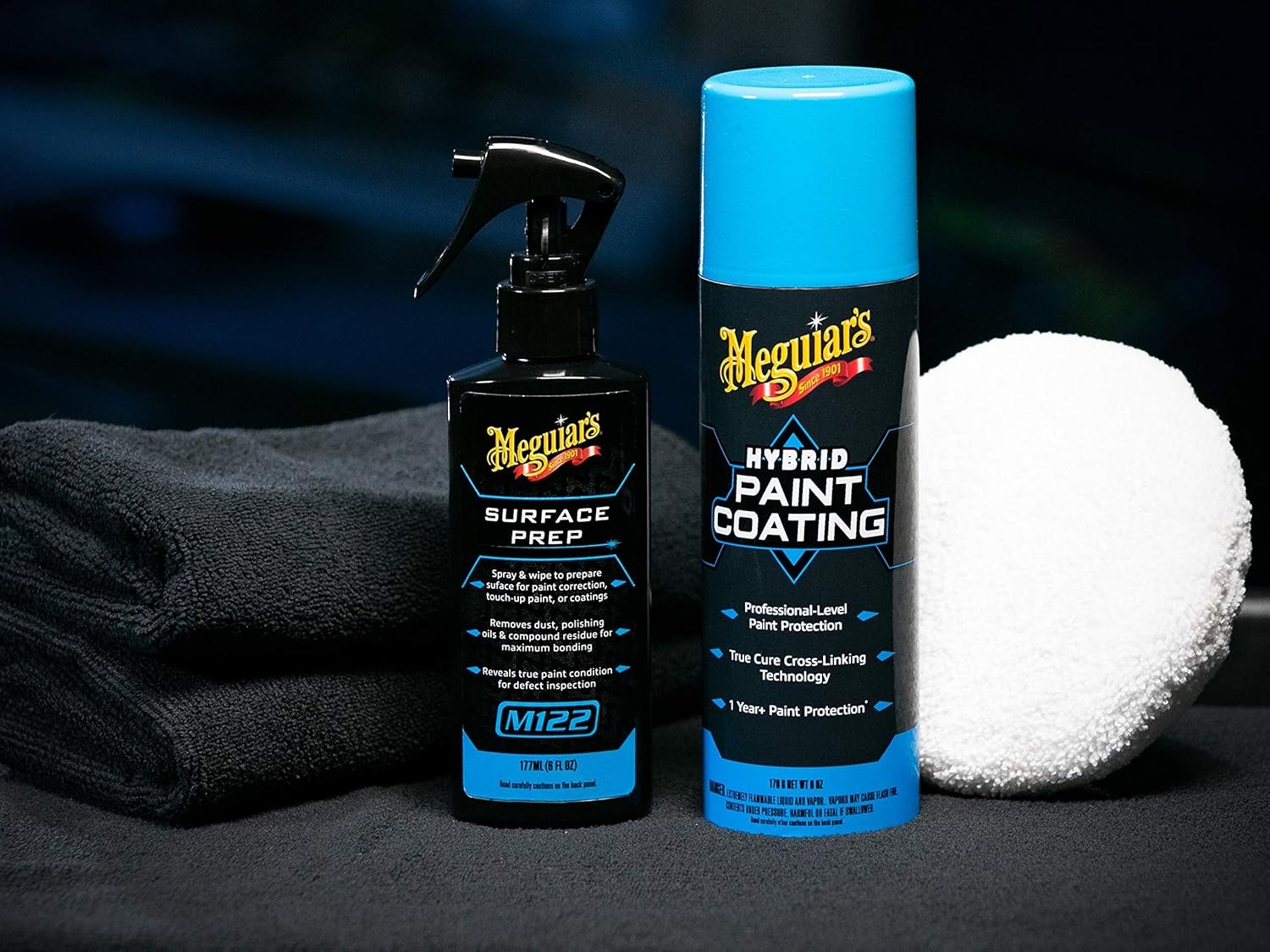 1 Count (Pack of 1) Meguiar’s G210300 Hybrid Paint Coating Kit,Cleaning Kits