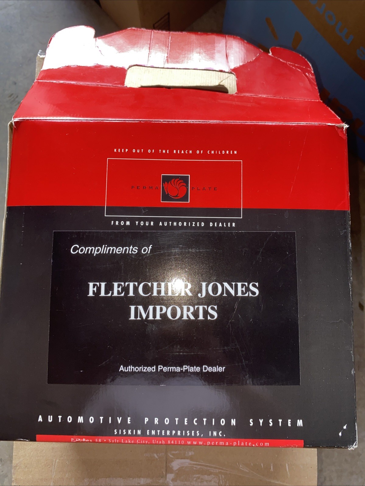 Perma Plate Automotive Protection System – New Vehicles Fletcher jones Imports
