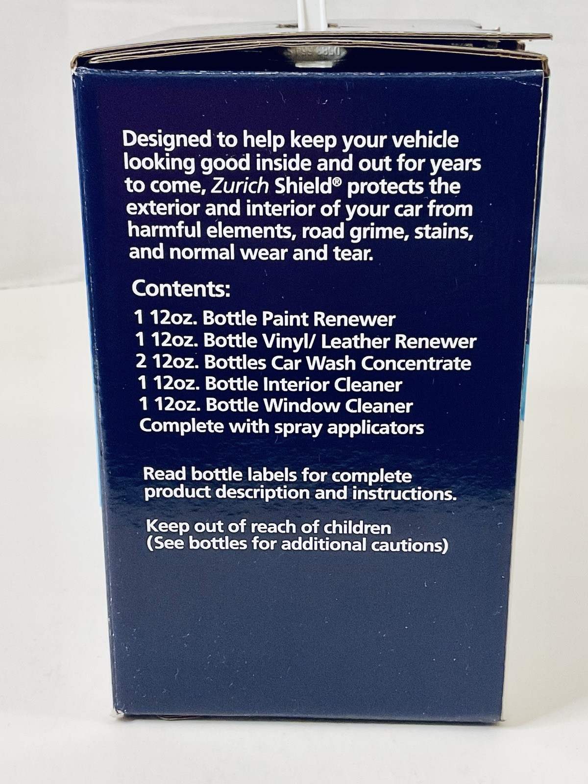 ZURICH SHIELD CUSTOMER CARE KIT COMPLETE INTERIOR & EXTERIOR CAR DETAILING NOB