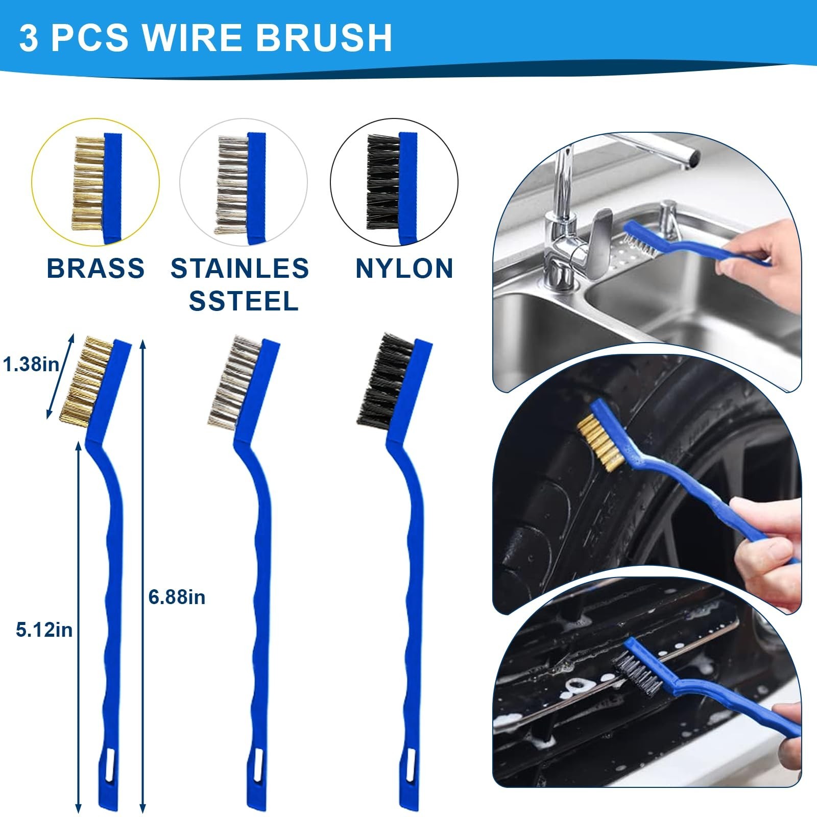 26PCS Car Detailing Kit – Brushes, Cleaning Tools, Auto Wash Accessories & Bag