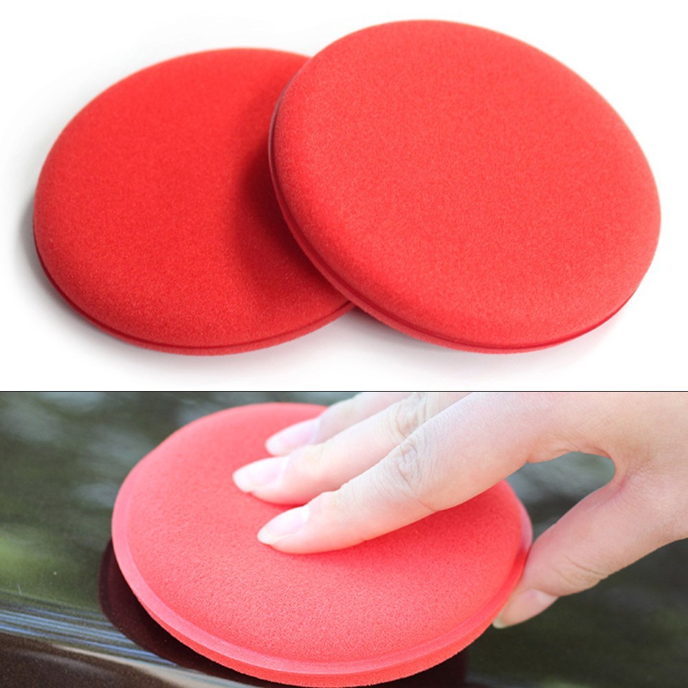 Maneuver Foam Applicator Pads Circular Cleaning Sponge Pads Sponge Waxing